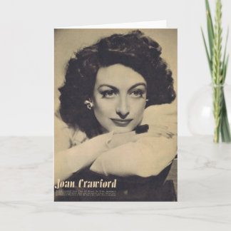 Joan Crawford White Sweater Rotogravure Photo Card