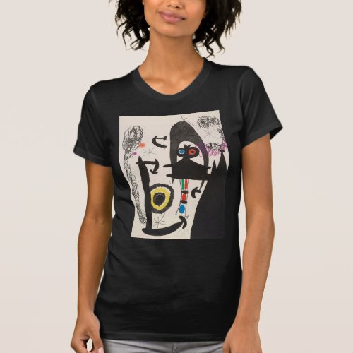 Joan Miro Escalade Vers la Lune T_Shirt