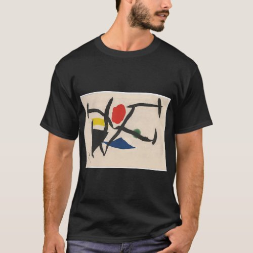 joan miro francesc dassis cantic del sol 1 T_Shirt