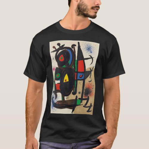 joan miro les amis du musee dart moderne de  paris T_Shirt