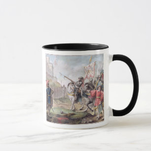 Joan of Arc (1412-31) Orders the English to Leave Mug
