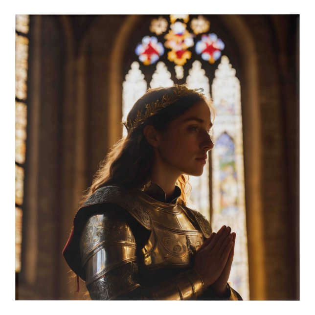 Joan of Arc Acrylic Print (Front)