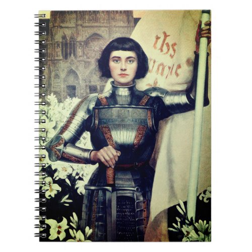 Joan of Arc Albert Lynch illustration Notebook