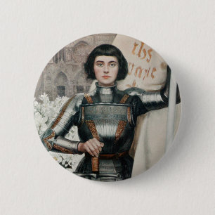 Joan of Arc Button