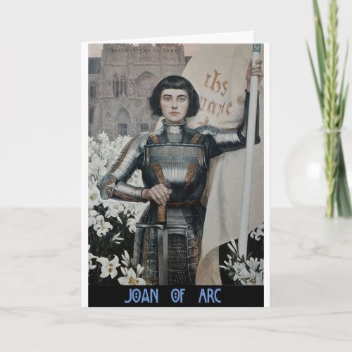 Joan of Arc by Albert Lynch Card