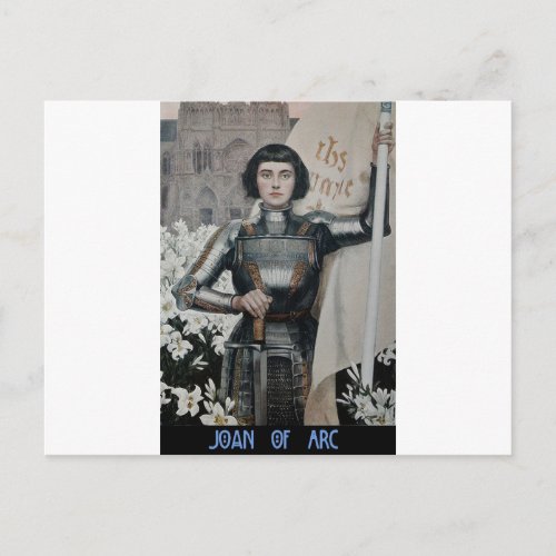 Joan of Arc by Albert Lynch Postcard