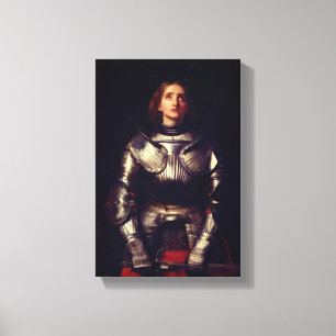 Joan of Arc by John Everett Millais Canvas Print