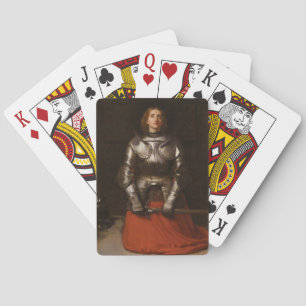 Joan of Arc (by John Everett Millais) Poker Cards