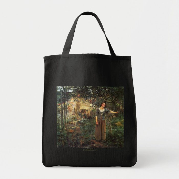 Joan of Arc by Jules Bastien Lepage Canvas Bags