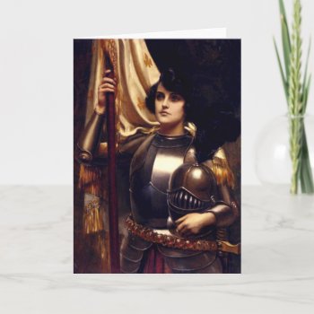 Joan Of Arc Card by Xuxario at Zazzle