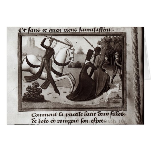 Joan of Arc Cards (Front Horizontal)