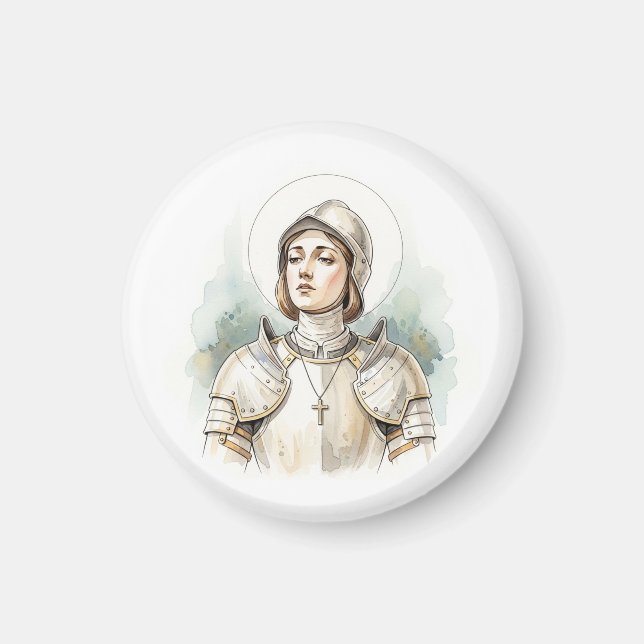 Joan of Arc , Catholic Gifts Magnet (Front)