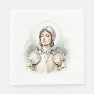 Joan of Arc , Catholic Gifts Napkins
