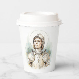 Joan of Arc , Catholic Gifts Paper Cups