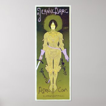 Joan Of Arc Costumes Advertising Poster by VintageFactory at Zazzle