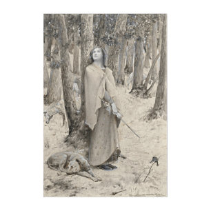 Joan of Arc: Embrace Courage and Inspiration Acrylic Print