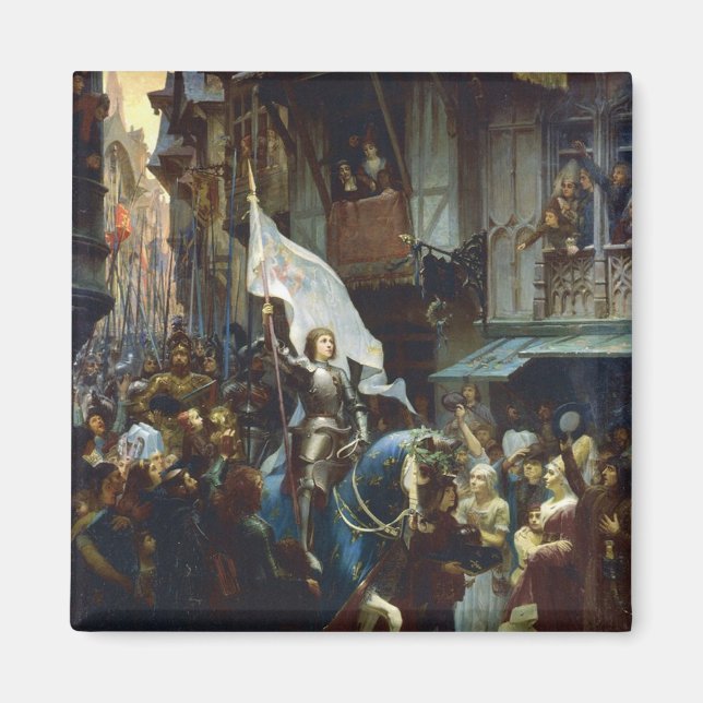 Joan of Arc enters Orléans Magnet (Front)