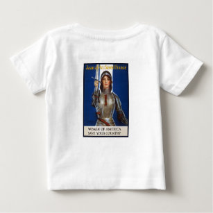 Joan of Arc French Heroine Knight National Hero Baby T-Shirt
