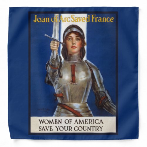 Joan of Arc French Heroine Knight National Hero Bandana