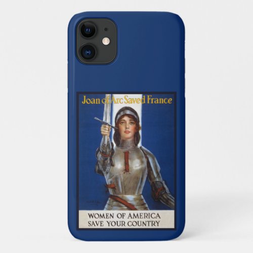 Joan of Arc French Heroine Knight National Hero iPhone 11 Case