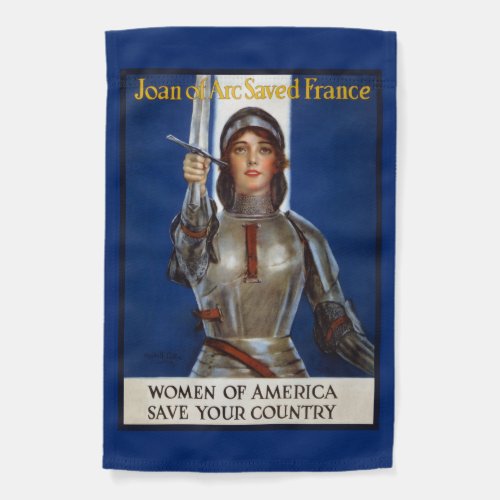 Joan of Arc French Heroine Knight National Hero Garden Flag