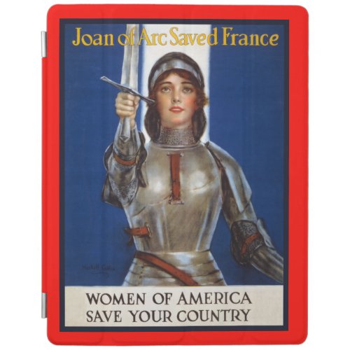 Joan of Arc French Heroine Knight National Hero iPad Smart Cover