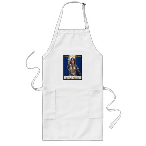Joan of Arc French Heroine Knight National Hero Long Apron