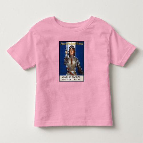 Joan of Arc French Heroine Knight National Hero Toddler T_shirt