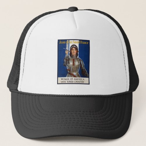 Joan of Arc French Heroine Knight National Hero Trucker Hat