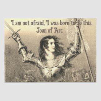 Joan of Arc Gift Tissue Paper