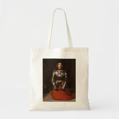 Joan of Arc in Prayer John Everett Millais Tote Bag