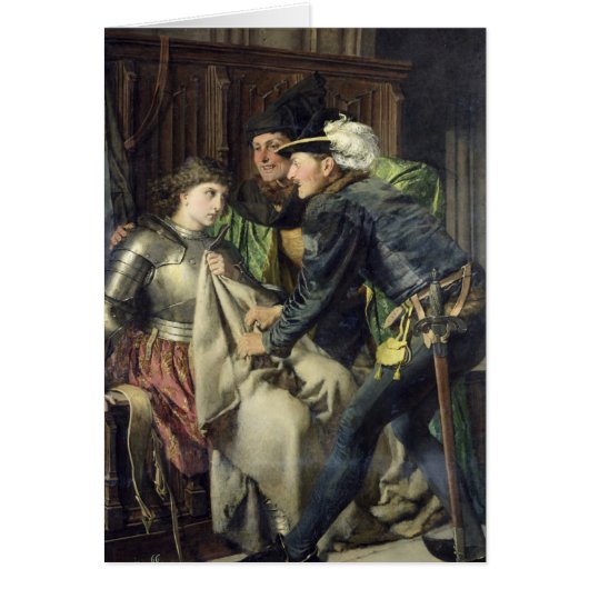 Joan of Arc  Insulted in Prison, 1866 (Front)