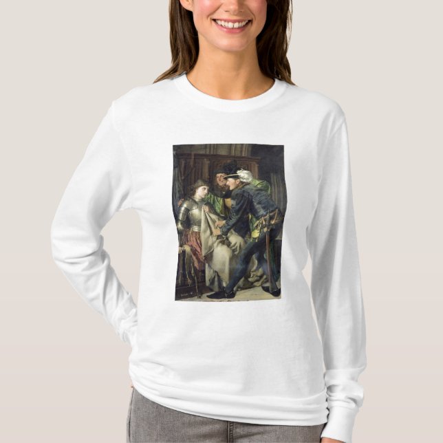 Joan of Arc  Insulted in Prison, 1866 T-Shirt (Front)