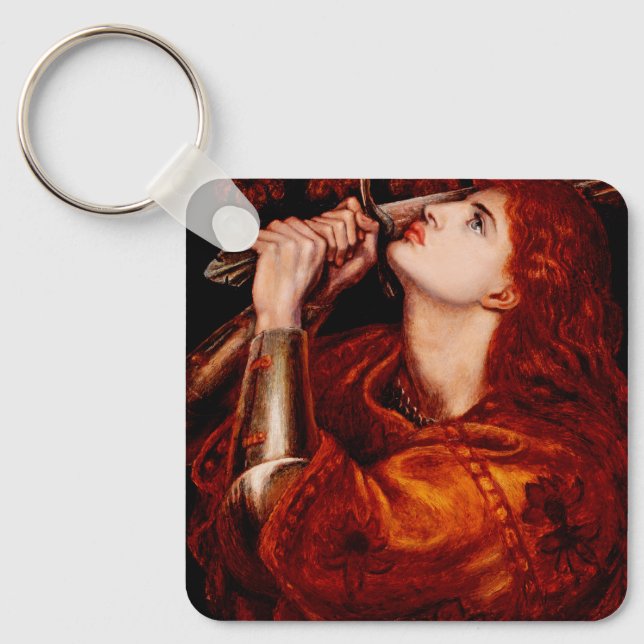 Joan of Arc Keychain (Front)