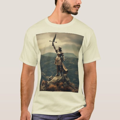 Joan of Arc Monument of Courage T_Shirt