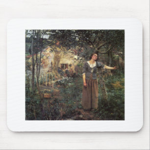 Joan Of Arc Mouse Pad