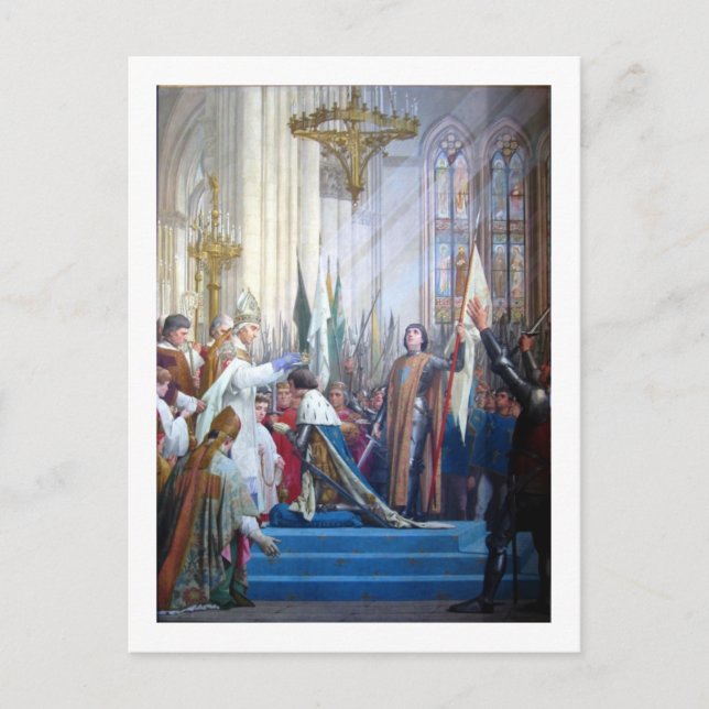 Joan of Arc, Panthéon de Paris Vintage Postcard (Front)