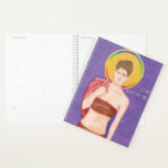 Joan of Arc Planner<br><div class="desc">A planner to remind you of all your commitments featuring an artistic rendering of Saint Joan of Arc.</div>