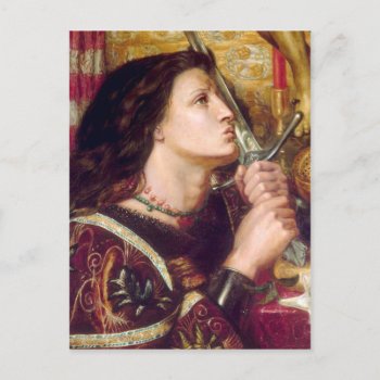 Joan Of Arc Postcard by Xuxario at Zazzle