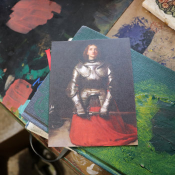 Joan Of Arc Postcard by FineArtists at Zazzle