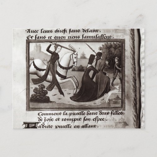 Joan of Arc Postcard
