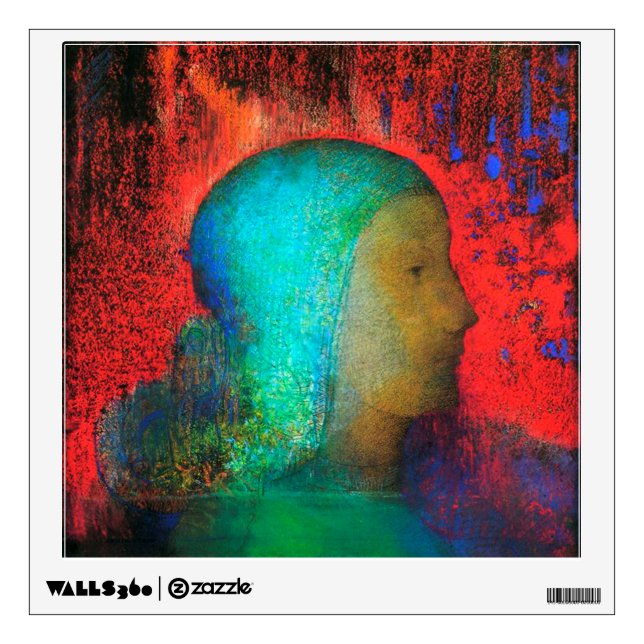 Joan of Arc, Redon Wall Decal (Front)