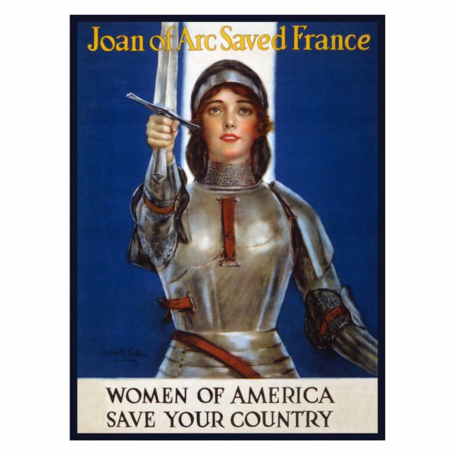 Joan of Arc: The Maid of Orleans, Knight Heroine Cutout (Front)