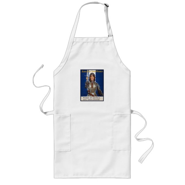 Joan of Arc: The Maid of Orleans, Knight Heroine Long Apron (Front)