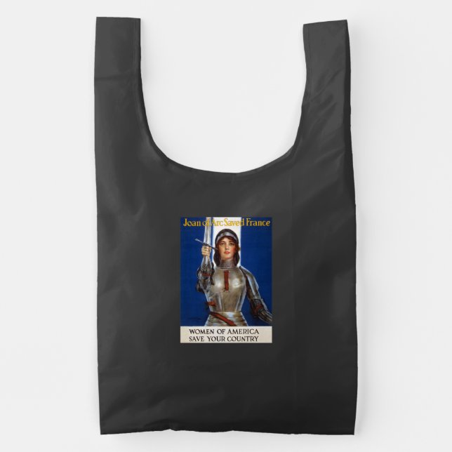 Joan of Arc: The Maid of Orleans, Knight Heroine Reusable Bag (Front)