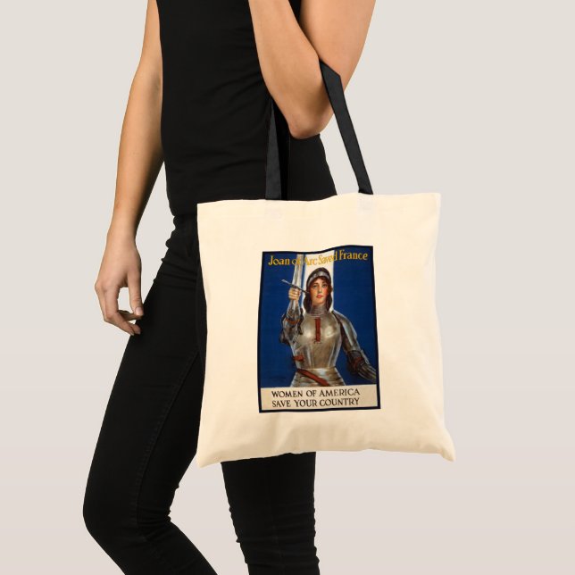 Joan of Arc: The Maid of Orleans, Knight Heroine Tote Bag (Front (Product))