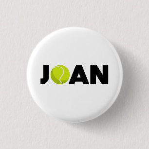 Joan Tennis Button