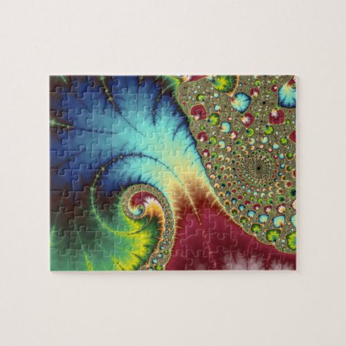 Joanie 50 Fractal Art Jigsaw Puzzle