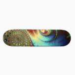 Joanie 50 Fractal Art Skateboard Deck