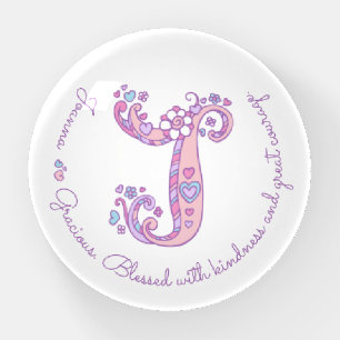 Joanna letter J doodle art name meaning Paperweight